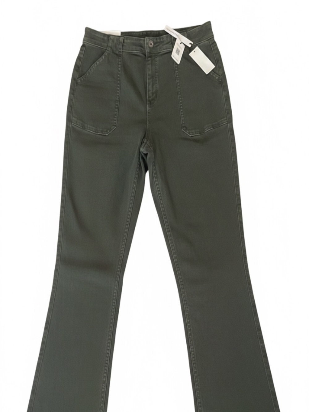 NWT Sanctuary green standard rise jeans 32 (12 to 14) - Picture 2 of 7